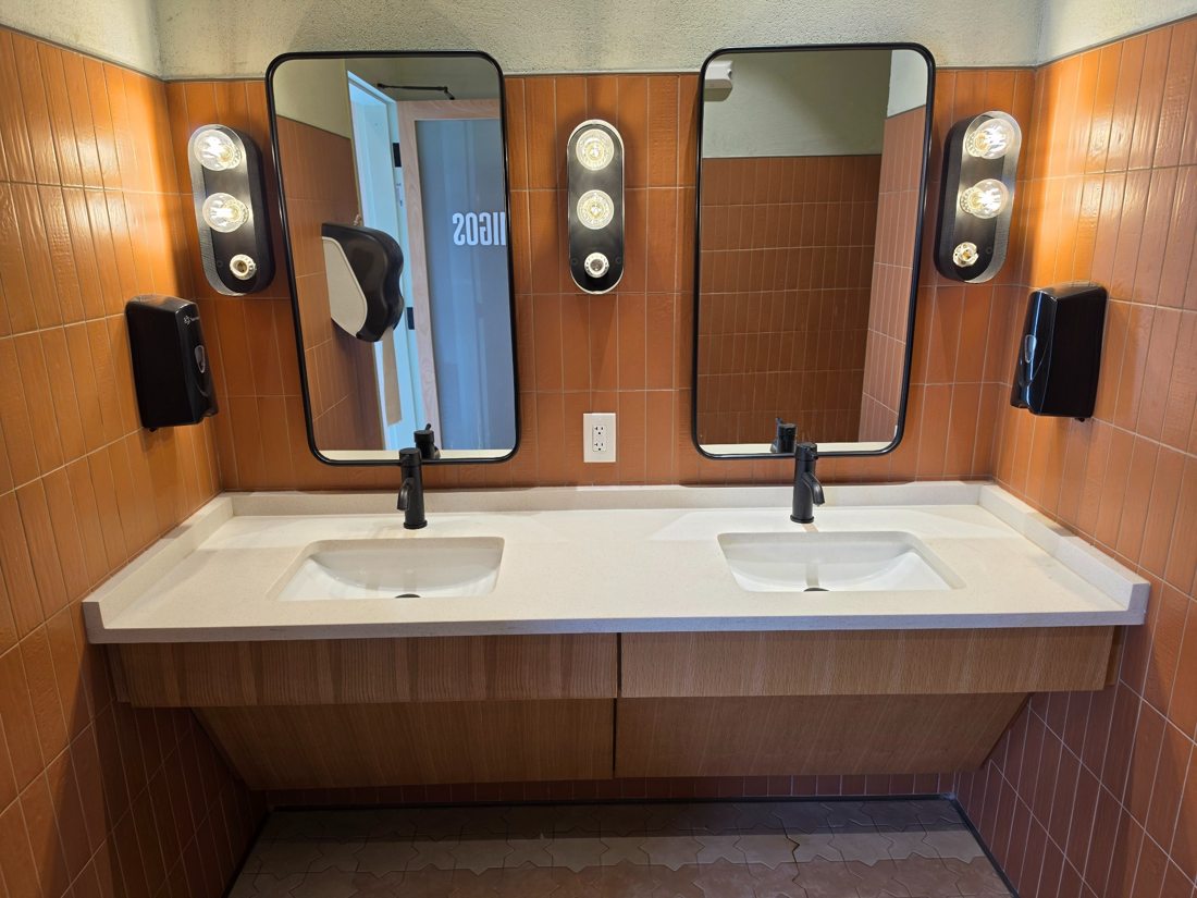 Plywood white oak veneer vanities